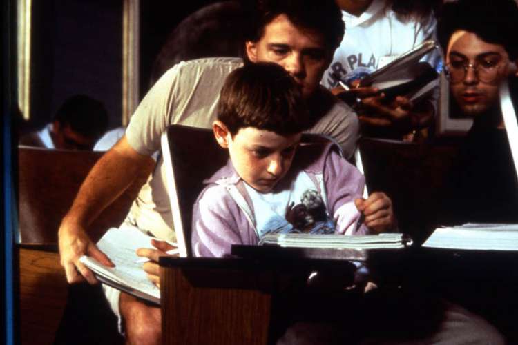 6 diapositives du film LE PETIT HOMME (1991)