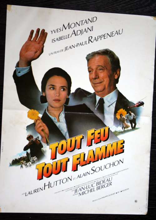 Affiches de cinma 60 x 40 du film TOUT FEU TOUT FLAMME (1982)