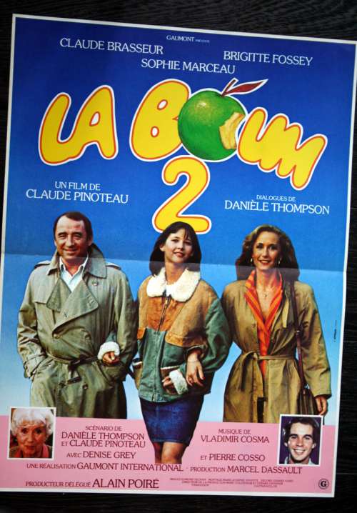 Affiche De Film La Boum, Poster 42x29,7 Cm, État Neuf