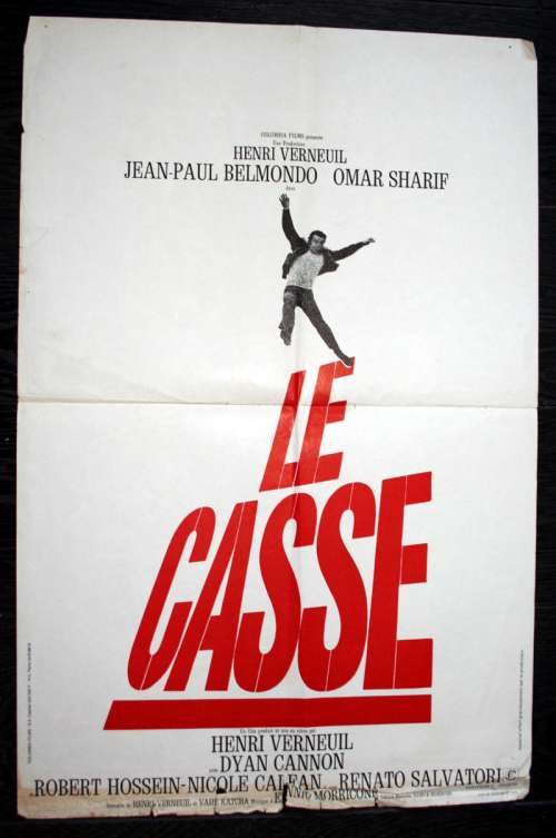 Affiches de cinéma 60 x 40 du film LE CASSE (1971)