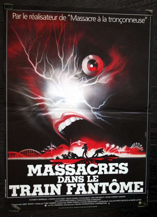 23 X 16 Movie Poster From The Funhouse 1981 23 X 16 Movie Poster From The Funhouse 1981