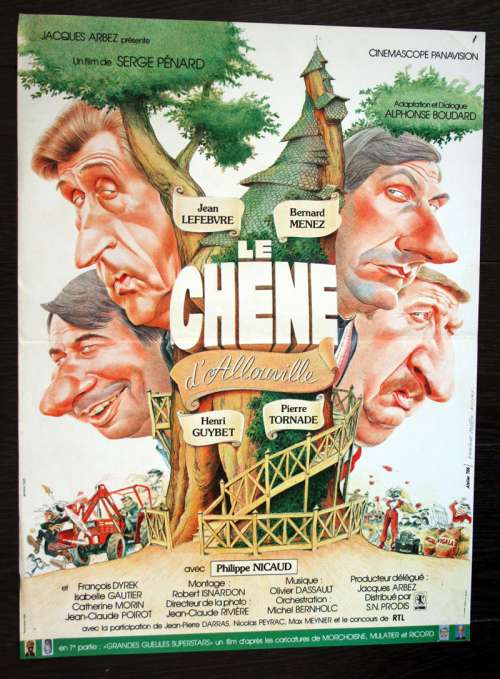 Le Chene D Allouville Film Affiches de cinéma 60 x 40 du film LE CHÊNE D'ALLOUVILLE (1981)