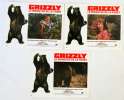 12 photos d'exploitation du film GRIZZLY LE MONSTRE DE LA FOR&Ecirc;T (1976)