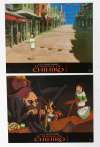 8 movie stills from MIYAZAKI'S SPIRITED AWAY (2001)