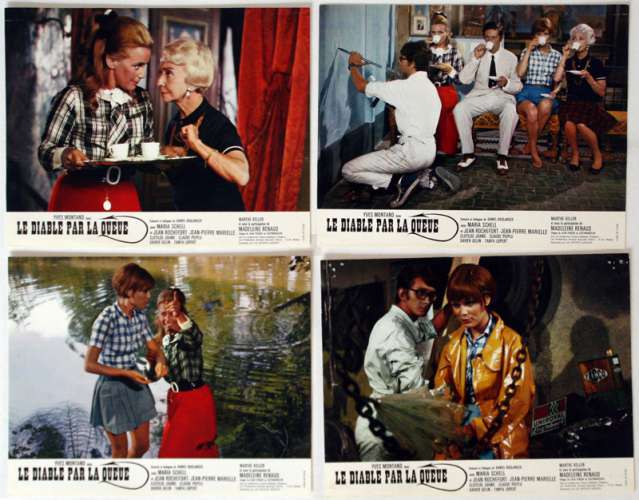 21 photos d'exploitation du film LE DIABLE PAR LA QUEUE (1969)