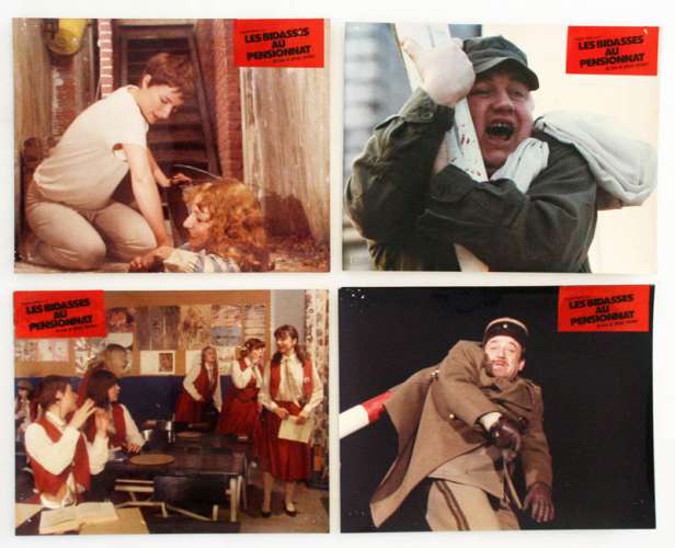 8 movie stills from LES BIDASSES AU PENSIONNAT (1978)