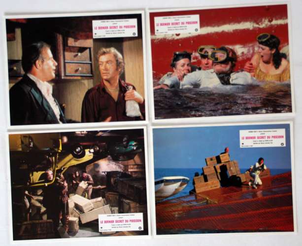 12 photos d'exploitation du film LE DERNIER SECRET DU POSEIDON (1979)