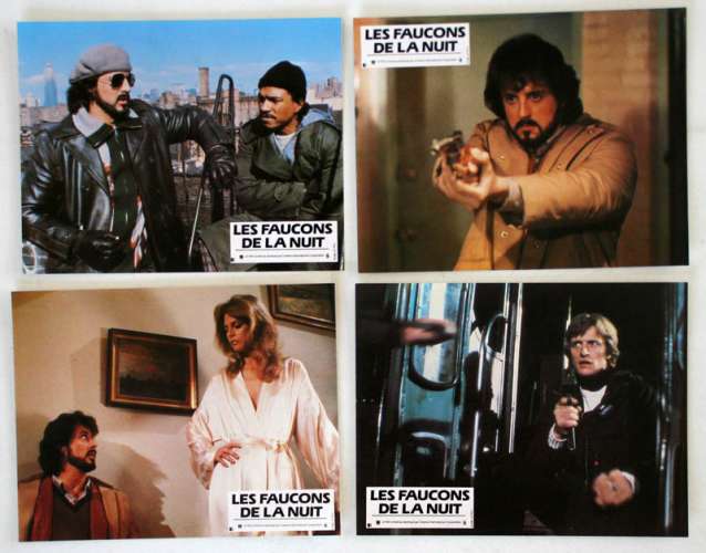12 photos d'exploitation du film LES FAUCONS DE LA NUIT (1981)