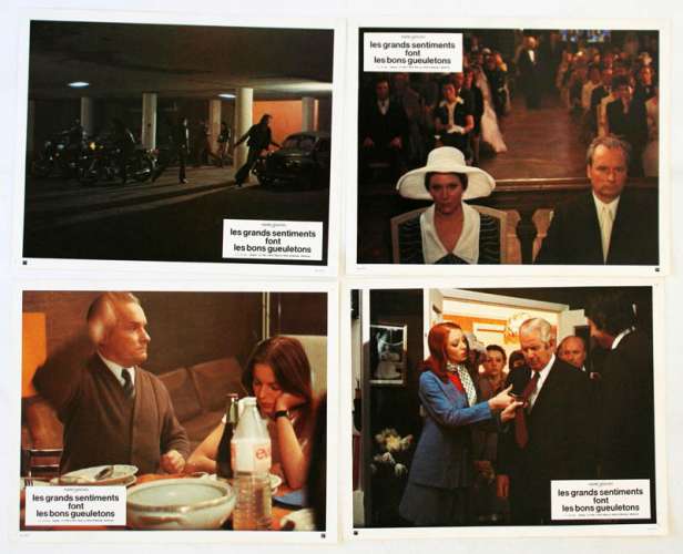 16 photos d'exploitation du film LES GRANDS SENTIMENTS FONT LES BONS