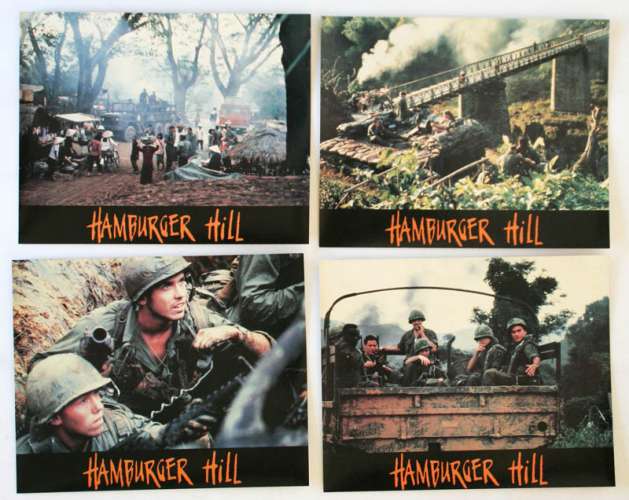 12 photos d'exploitation du film HAMBURGER HILL (1987)