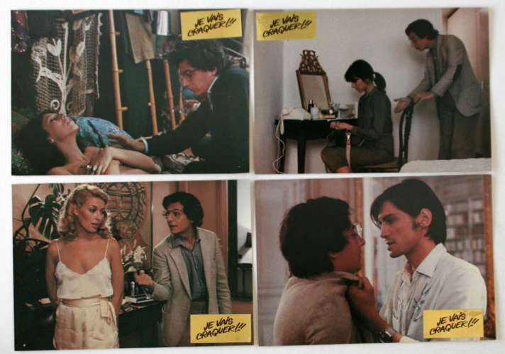 Film Avec Nathalie Baye Et Christian Clavier 10 photos d'exploitation du film JE VAIS CRAQUER (1980)