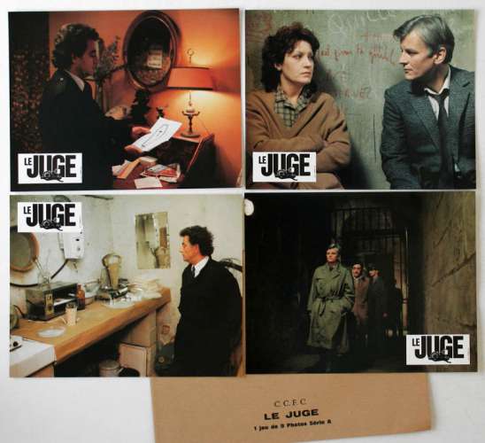8 photos d'exploitation du film LE JUGE (1984)