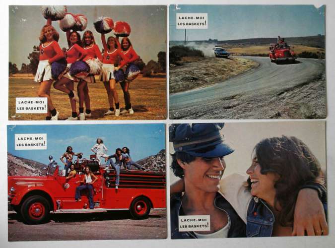 5 photos d'exploitation du film LACHE MOI LES BASKETS (1976)
