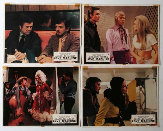 8 photos d'exploitation du film LOVE MACHINE (1971)