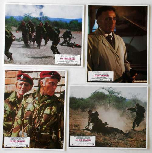 11 photos d'exploitation du film LES OIES SAUVAGES (1978)