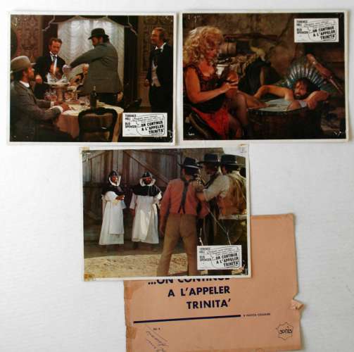 3 photos d'exploitation du film ON CONTINUE À L'APPELER TRINITA (1971) 3 photos d'exploitation du film ON CONTINUE À L'APPELER TRINITA (1971)