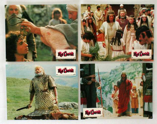 12 photos d'exploitation du film LE ROI DAVID (1985) 12 photos d'exploitation du film LE ROI DAVID (1985)