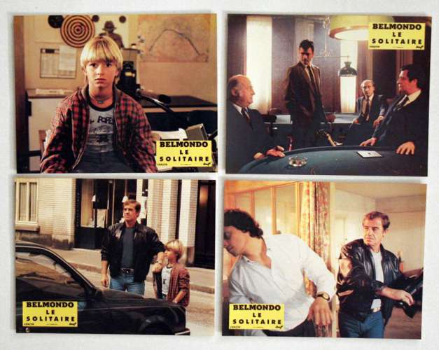 9 photos d'exploitation du film LE SOLITAIRE (1987)