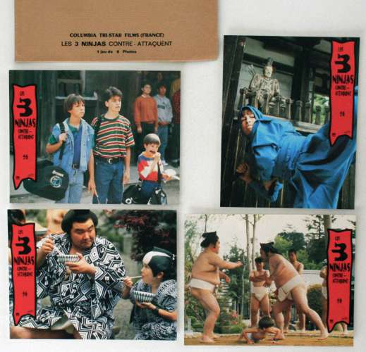 8 movie stills from 3 NINJAS KICK BACK (1994)