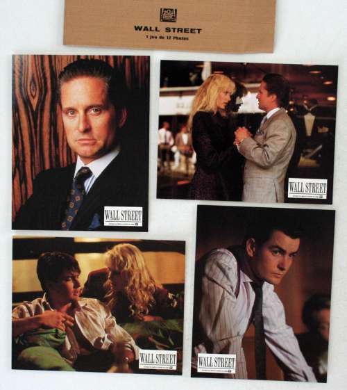 12 photos d'exploitation du film WALL STREET (1987)
