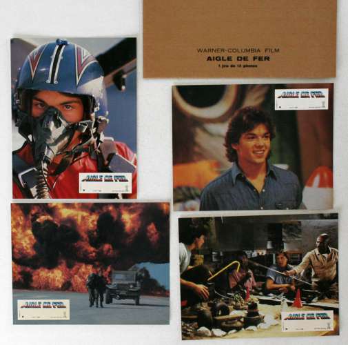 12 movie stills from IRON EAGLE (1986)