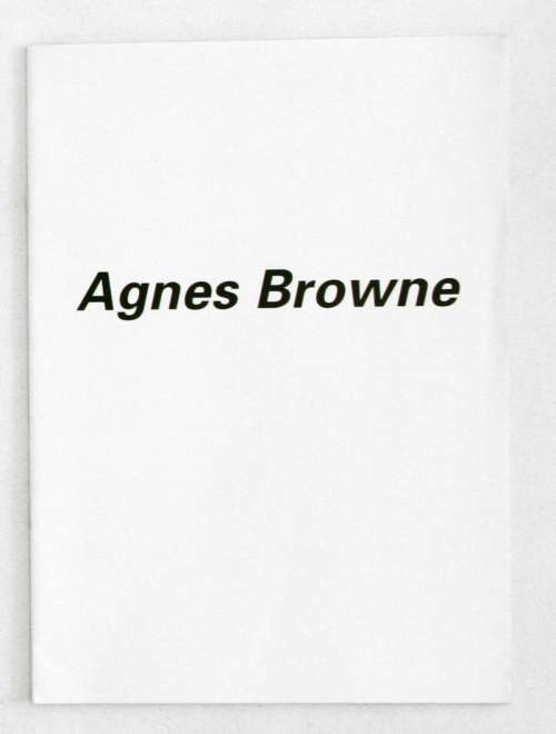 Dossier de presse du film AGNES BROWNE (1999)