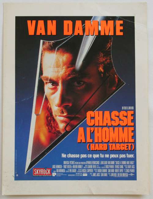 Chasse à L'homme Film Complet En Francais Van Damme 1993 Synopsis du film CHASSE À L'HOMME (1993)